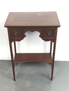 19th Century English Mahogany Side Table