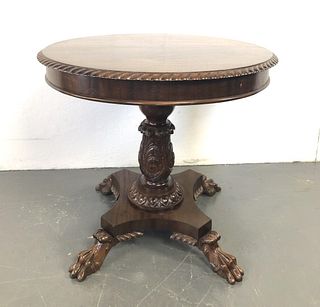 A Mahogany Circular Side Table