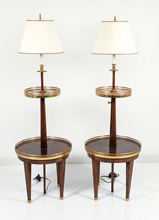 French Regency Style Two Tier Lamp Table