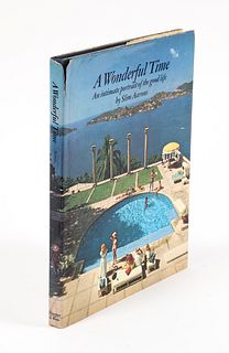 Slim Aarons A Wonderful Time First Edition in DJ