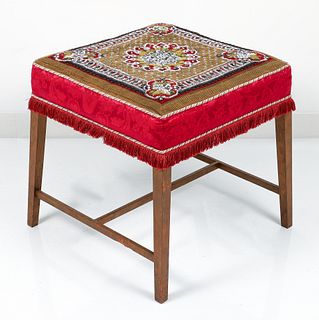 Stool with attractive beaded Cushion