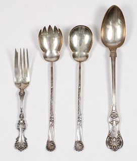 English Sterling Silver Serving Set of 4 