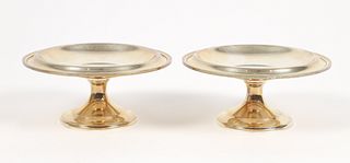 Pair of S. Kirk & Son Sterling Silver Compotes