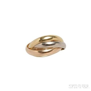 18kt Gold "Trinity" Ring, Cartier