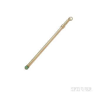 18kt Gold Swizzle Stick, Cartier