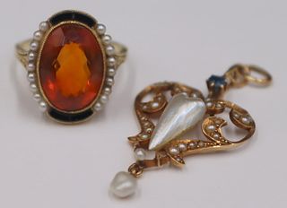JEWELRY. Art Nouveau and Art Deco Pearl Jewelry.