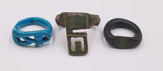 JEWELRY. Ancient Egyptian Style Rings.
