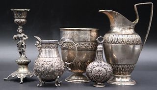 SILVER. Antique Decorative Silver Objects d'Art.