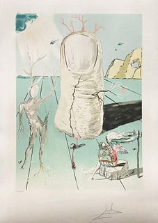 Salvador Dali - The Vision of the Angel of Cap Creus
