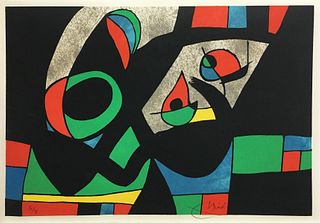 Joan Miro - Untitled III from Le Lezard Aux Plumes D Or