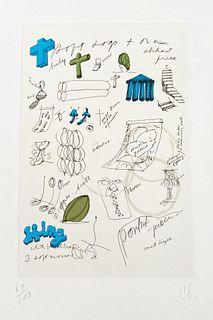 Claes Oldenburg - Notes in Hand 3