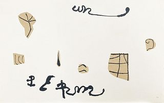 Joan Miro - Untitled from L'Enfance D'Ubu
