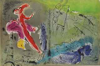 Marc Chagall - Vision von Paris