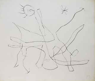 Joan Miro - Untitled XIII from "Flux de l'Aimant"