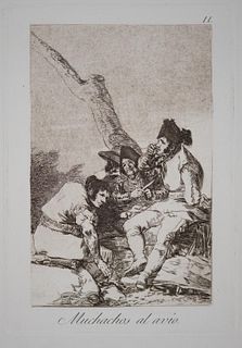 Francisco Goya - Muchachos al avio