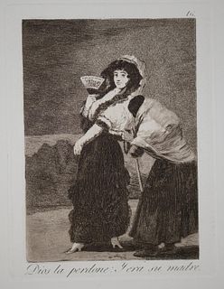 Francisco Goya - Dios la perdone Yera su madre
