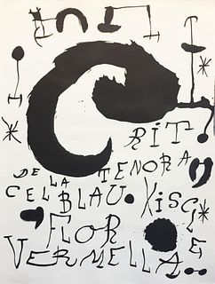 Joan Miro - Untitled III from Les Essencies de la Terra