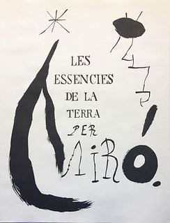 Joan Miro - Cover Sheet I from Les Essencies de la