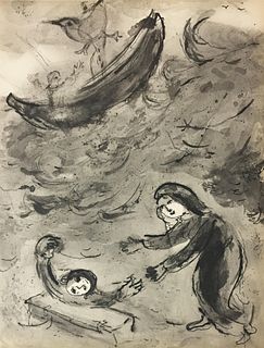 Marc Chagall (After) - Landolfe ou la Fortune Imprevue