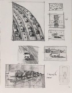 Wayne Thiebaud - Sketchbook 36