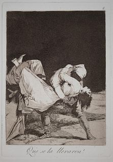 Francisco Goya - Que se la llevaron