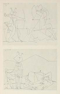 Pablo Picasso - Untitled (Centaur Studies II)