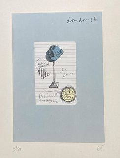 Claes Oldenburg - Notes in Hand 14