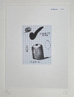 Claes Oldenburg - Notes in Hand 12