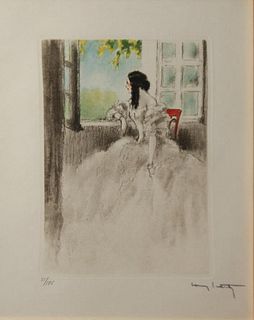 Louis Icart - At the Window