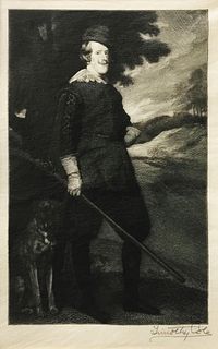 Timothy Cole (Afer Velazquez) - Philip IV as a Hunter