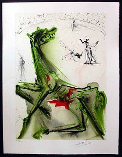 Salvador Dali - La victime de la Fete (Victim of the Bullfight)