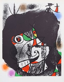 Joan Miro, Les Revolutions Sceniques du XXe Siecle - I, Lithograph