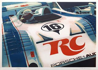 Ron Kleemann, Porsche, Lithograph 