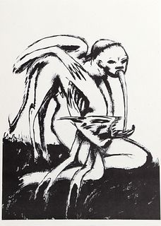 Clive Barker, Feeding the Familiar from The Illusions Suite, Lithograph