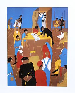 Jacob Lawrence, The 1920's, Offset Lithograph