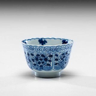 Small Kangxi Period Tea Cup and Saucer 