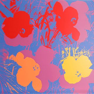 Andy Warhol, Flowers 11.66, Screenprint