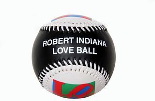 Robert Indiana, Love Ball, Collectible Baseball