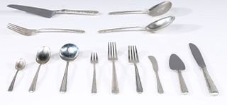 88 Piece Sterling Silver Flatware Set by Towle
