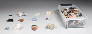 Large Collection of Gemstones and Minerals