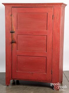 Pennsylvania painted jelly cupboard, 19th c.