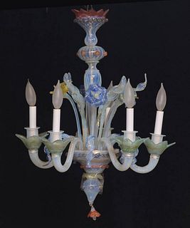 Murano Art Glass Chandelier