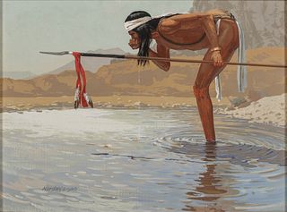 David Nordahl (b. 1941) - Apache Runner; Geronimo