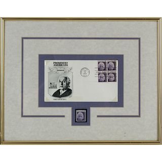 Albert Einstein First Day of Issue -Stamp