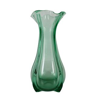 Steuben Pomona Green "Grotesque" Vase