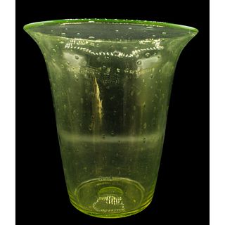 Steuben Vase, Controlled Bubble