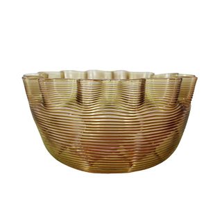 Steuben Swirl Art Glass Bowl