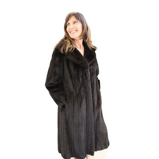 Ladies Blackglama Mink Fur Coat