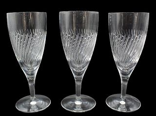 Set of (3) Waterford Pilsner Glasses
