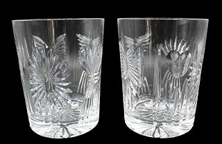 Set of 2 Waterford "Universal" Old Fashion Glasses